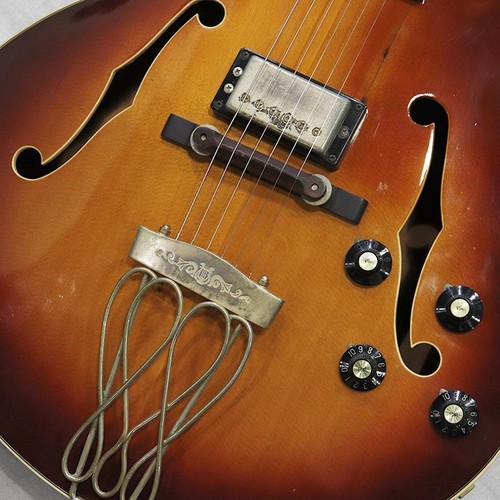YAMAHA VINTAGE AE-1200 '78 Antique Stain Electric Gutiar - Picture 6 of 10