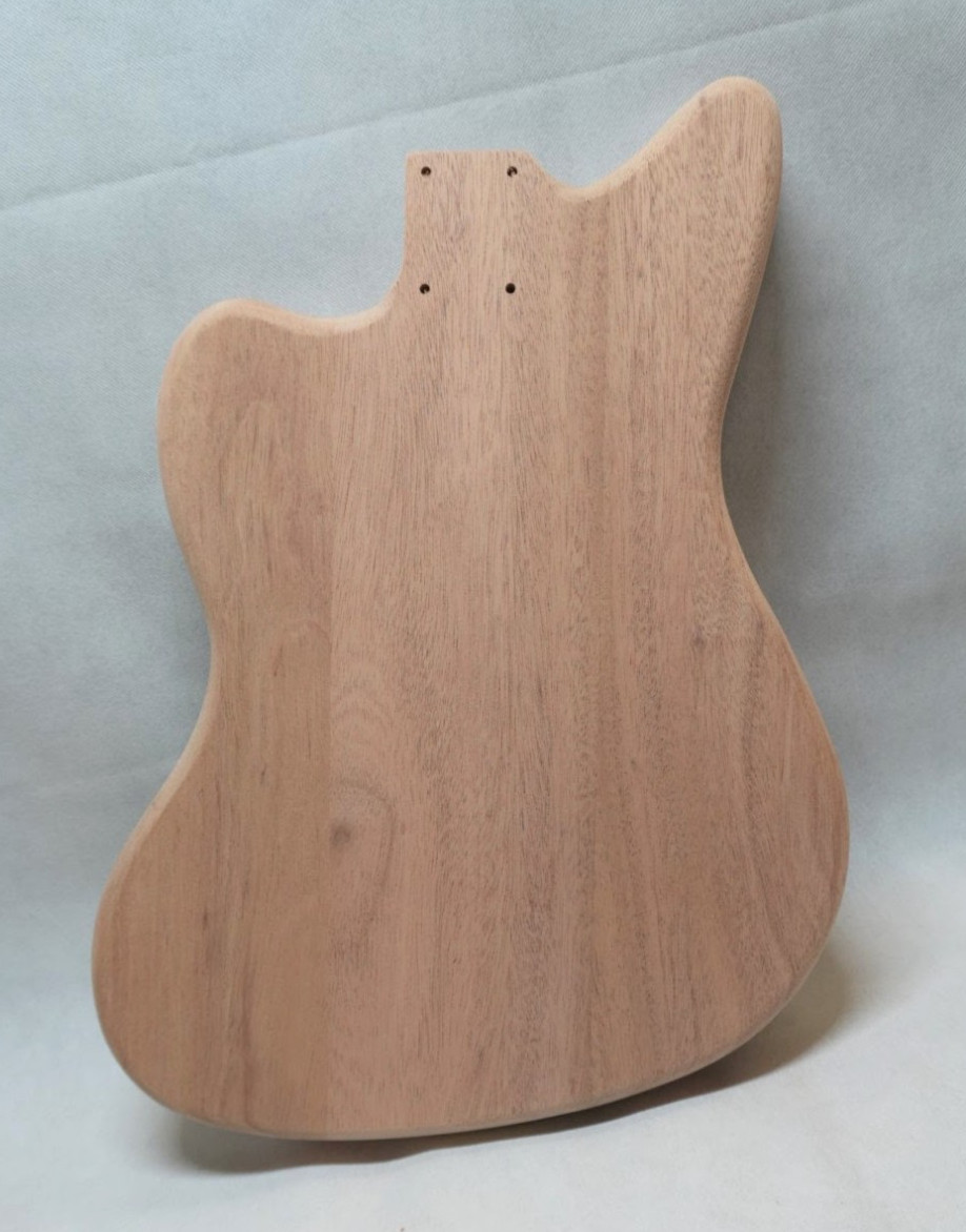 Custom Order Guitar Body, JMS, Unfinished, Mahogany, Fits Jazzmaster® Neck