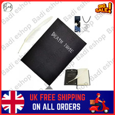 Death Note Book Cosplay Notebook/Feather Pen/Necklace/Bookmark Theme Anime