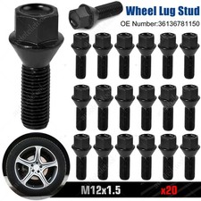 Radschrauben M12x1,5x26mm Radbolzen Kegel SW17 für BMW 1er 3er 5er 6er 7er Z3 Z4