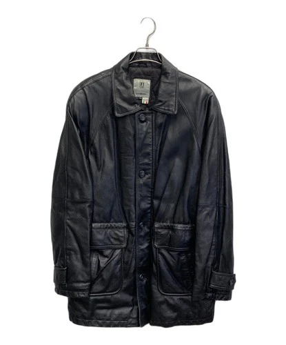 Latenta Leather Jacket Men's Size XL Black - product listing photo