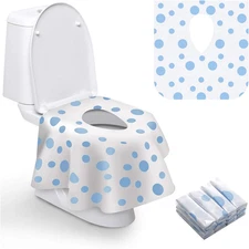 Toilet Seat Covers Disposable,  Extra Large Portable Potty Seat Covers for Toddl