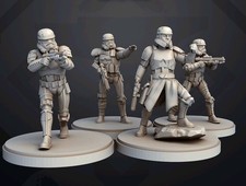 Star Wars Zombie Stormtroopers Shatterpoint Scale