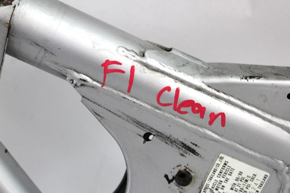 87-07 Kawasaki KLR650 KLR 650 Main Frame Chassis CLN - Imagem 2 de 4