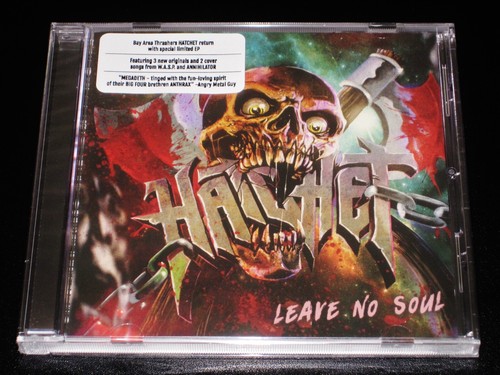 Hatchet: Leave No Soul - Limited Edition EP CD 2024 M-Theory Audio M-235 JC NEW - 第 1/3 張圖片
