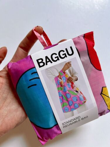 NEU! Baggu STANDARD TASCHE im "Äpfel & Bananen Mix" — waschbares recyceltes Nylon - Bild 11 von 14