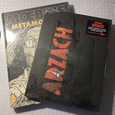 MOEBIUS set Of Two Books METAMORPHE + ARZACH 50th Anniversary FRENCH EDITIONS