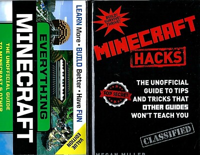 2 Minecraft Books! Everything Minecraft & Minecraft Hacks by Megan Miller Guides