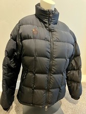 Isis Womens Black Goose Down Puffer Big Fill Jacket Size 4