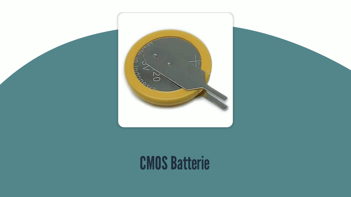 CR1220 Batterie Für BIOS/CMOS – Kompatibel Mit Toshiba, IBM, Lenovo, Packard Bell