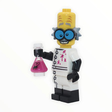 New LEGO Monsters 71010 Minifigures Series 14 Crazy Scientist SEALED