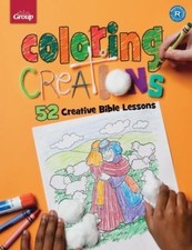 Coloring Creations: 52 Creative Bible Less- paperback, Publishing, 9780764427671