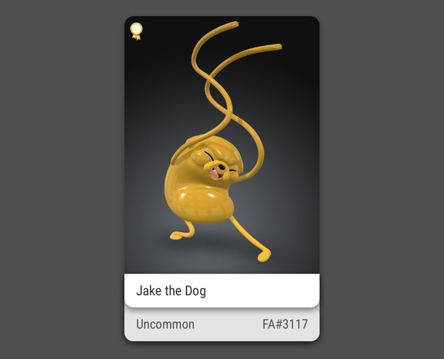 Veve Adventure Time Jake The Dog sold out NFT FA #3117 Veve Adventure Time Jake The Dog sold out NFT FA #3117