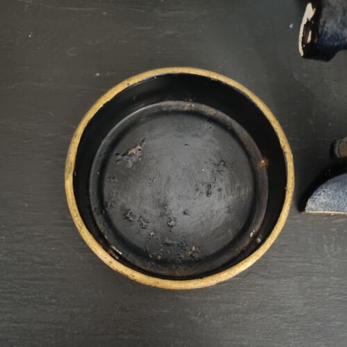 Spong Coffee Grinder Spong & Co Ltd England No.2 With Tray Red Handle Black Gold - Picture 12 of 12