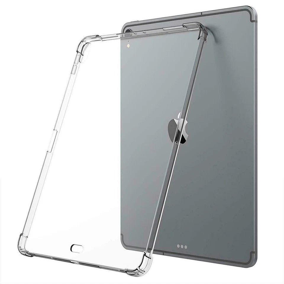 Schutz Hülle Für Apple iPad Transparent TPU Silikon Case Cover Tasche Slim Etui - Bild 2 von 4