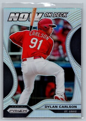 2020 Panini Prizm Now On Deck #NOD-9 Dylan Carlson St. Louis Cardinals