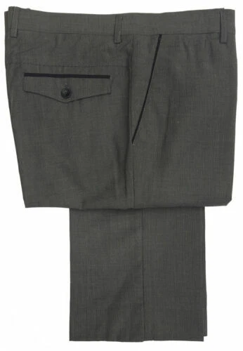 Pantalons gris en polyester pour homme