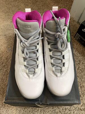 Nike Air Jordan RETRO 10 X White Fuchsia Maya Moore PE MM GG [AA2900-159]  Sz