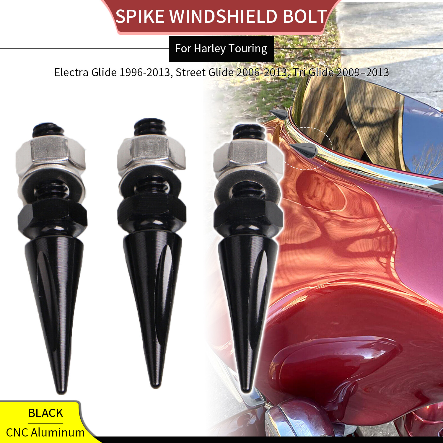 road glide windshield bolts
