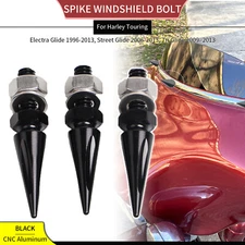 Spike Windshield Mount Bolts Screws For Harley Electra Glide Ultra Classic 96-13