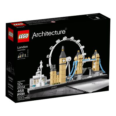 M New LEGO Architecture London Skyline Collection 21034 Building Set