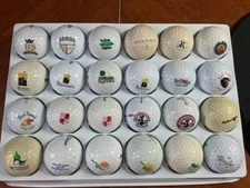 MICHIGAN R GOLF COURSE: LOGO BALLS