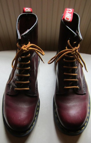 Rare Dr Marten's Oxblood 8-Hole Boots 