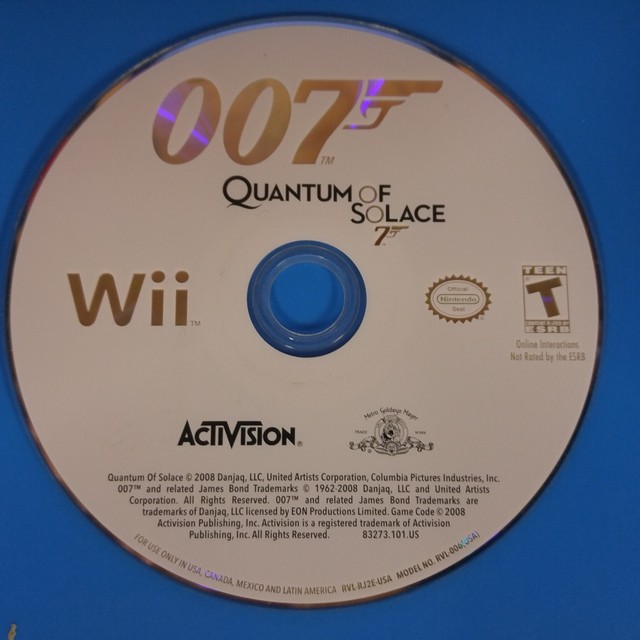 James bond quantum of solace pc game serial key code