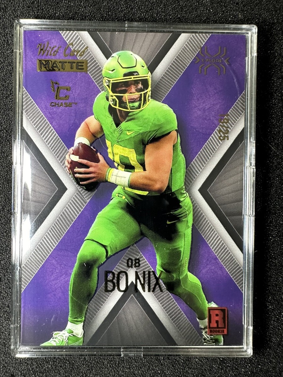 2023 Wild Card Matte Bo Nix Xplode Chase Rookie #/25 | eBay