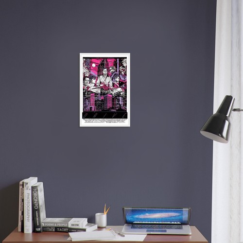 Drive 2011 Framed Poster, Tyler Stout Neo-Noir Art, Synthwave Crime Film - Picture 3 of 42