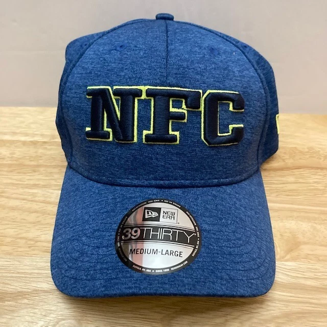 *NWT* TEAM NFC New Era 39THIRTY Blue/Neon PRO BOWL Official NFL Fitted Hat  (M/L)