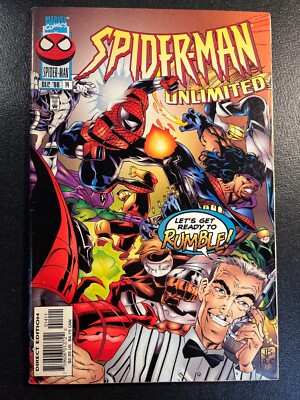 SPIDER-MAN UNLIMITED 14 Rocket Racer Cardiac Nightwatch Buzz Tony Daniel V 1