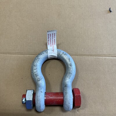 1 Crosby 45 G-2130 BOLT  ANCHOR SHACKLES CLEVIS 5XE WLL 8-1/2t  1 