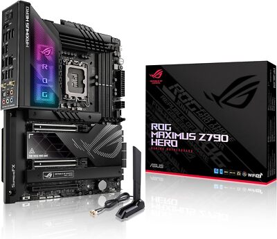 ASUS ROG Maximus Z790 Hero WiFi6E LGA 1700(Intel 14th,13th&12th Gen) ATX... 