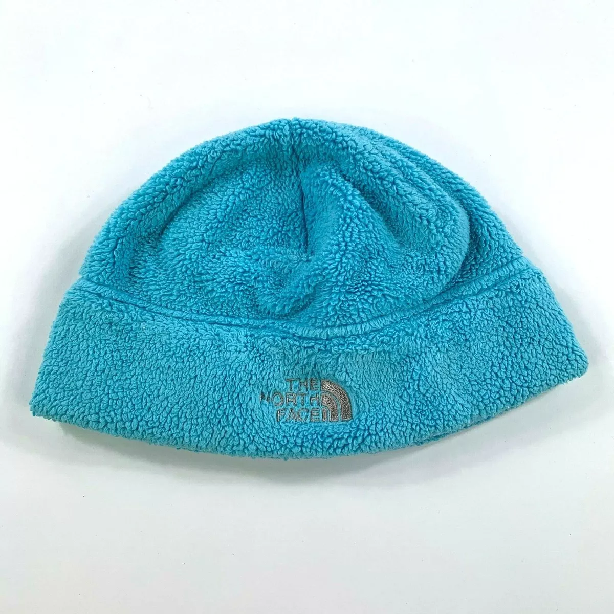 The North Face TNF Baby Blue Youth Warm Fleece Winter Beanie Skull