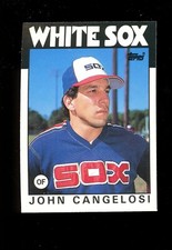 1986 Topps Traded #19T John Cangelosi Chicago White Sox QTY