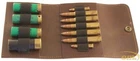 Leathern cartridge wallet for 7 large  / 4 shells, brown
