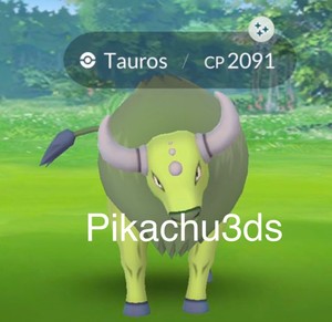 Details About Pokemon Go Shiny Tauros Catch Guaranteed Read Description