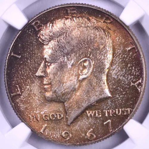 1967 Kennedy Half Dollar - NGC MS66 