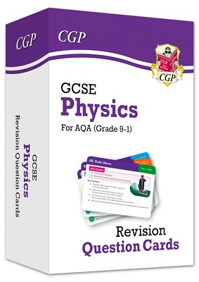GCSE AQA Physics Revision Question Cards Science CGP