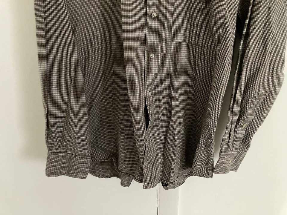 Camisa Informal IKE BEHAR Britches Of Georgetowne Talla Mediana Hecha en EE. UU. Foto 4 de 4