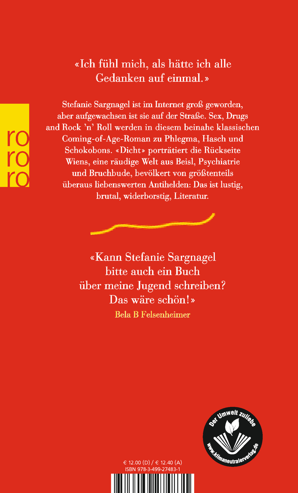 Thumbnail - Stefanie Sargnagel / Dicht