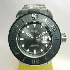 INVICTA 29352 Mens 50mm Charcoal/Silver Pro Diver Scuba Propeller Bracelet Watch