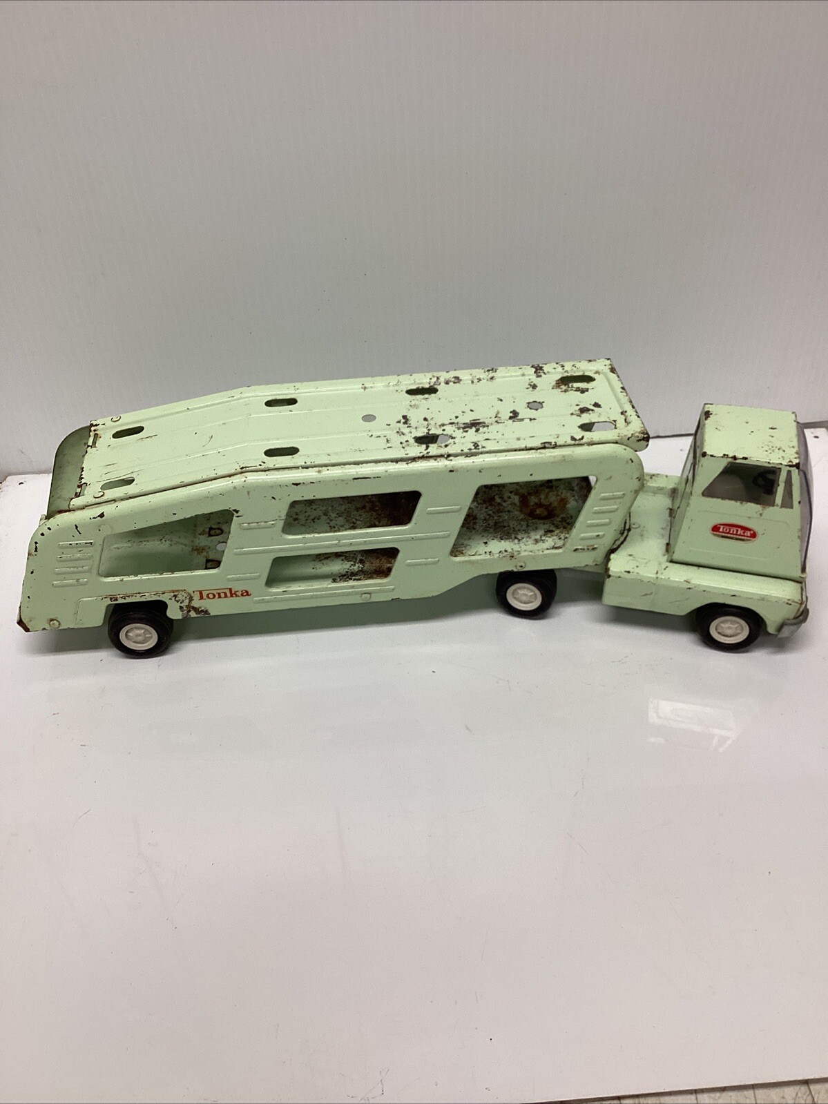 Vintage 1960's Tonka Motor Transport Tonka Pressed Metal Toy Car