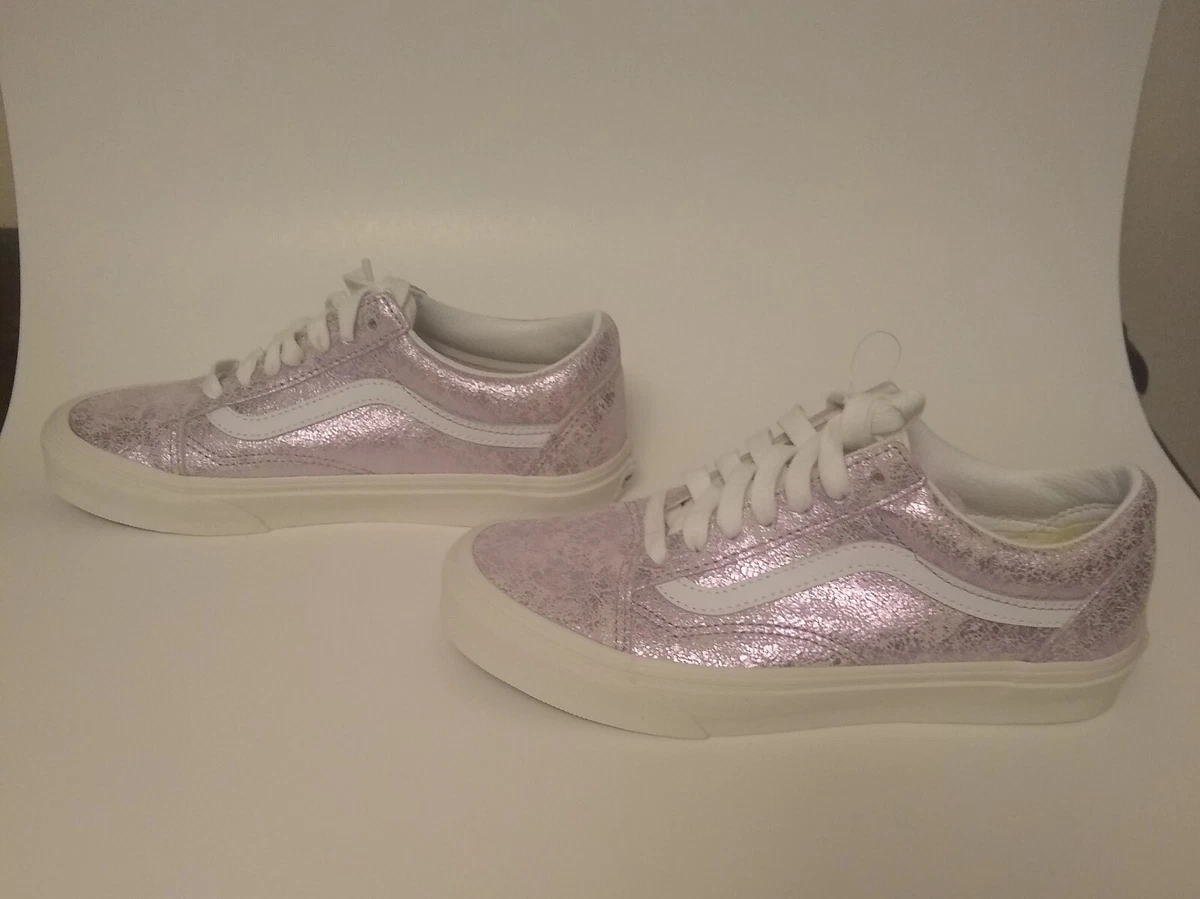 Vans Chunky Glitter Old Skool Sneaker in White