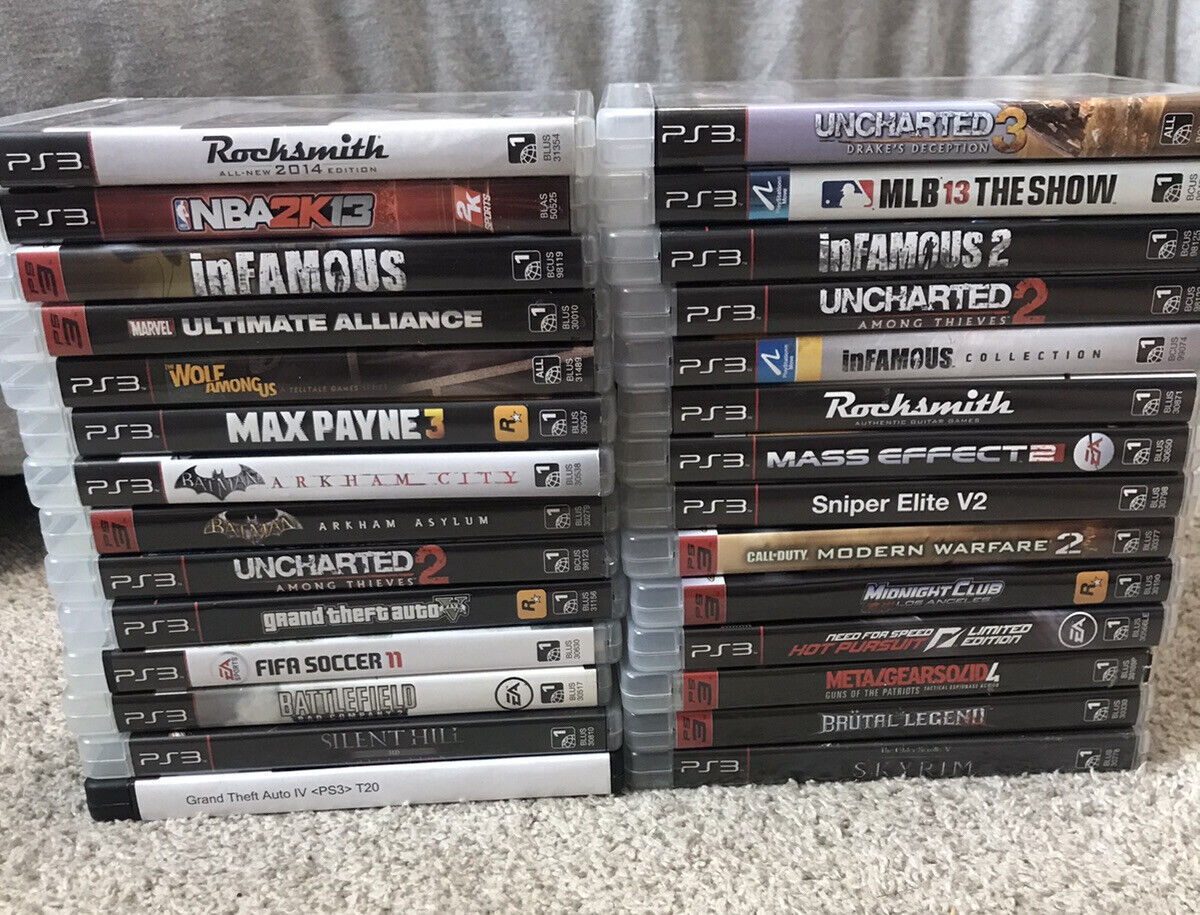 Playstation 3 Game Collection, All my current games for the…