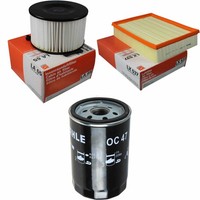 Mahle / Knecht Set Innenraumfilter LA 65 Luftfilter LX 537 ÖLfilter OC 47