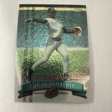 1998 Topps Finest w/Coating Edgar Renteria Florida Marlins #147