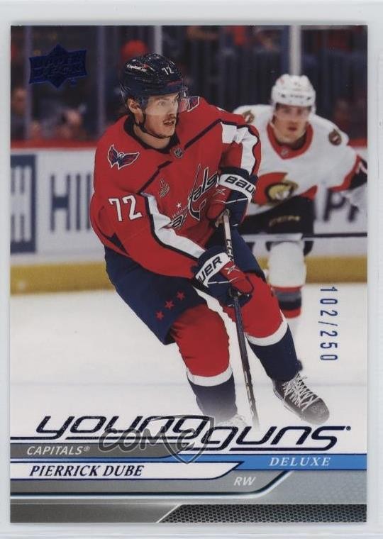 2024-25 Upper Deck Series 1 Young Guns Deluxe 102/250 Pierrick Dube #230 8tn