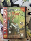 Earthworm Jim Sega Genesis Complete in Box